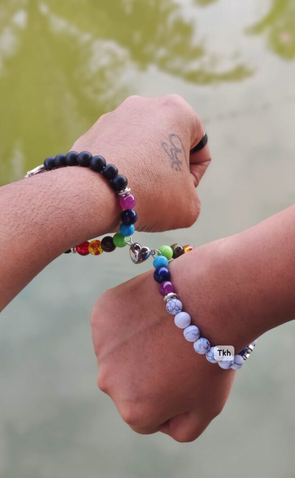 Eternal Bond Chakra Couple Bracelets