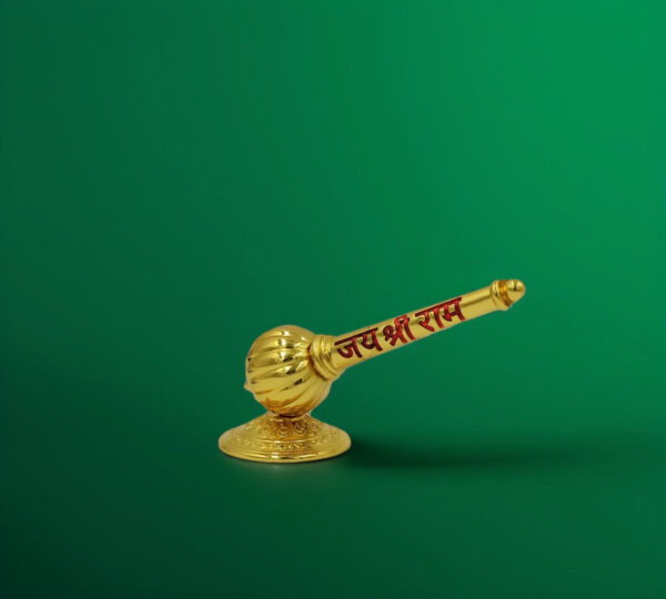 Divine Hanuman Gada – Large Spiritual Mace Idol