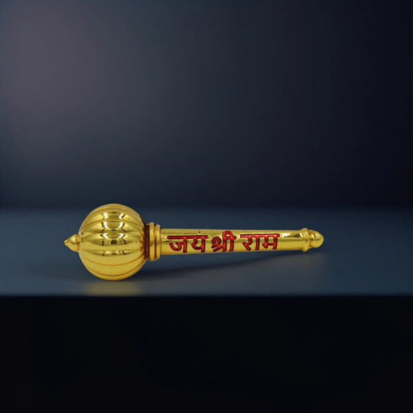 Hanuman Blessings Gold-Tone Gada