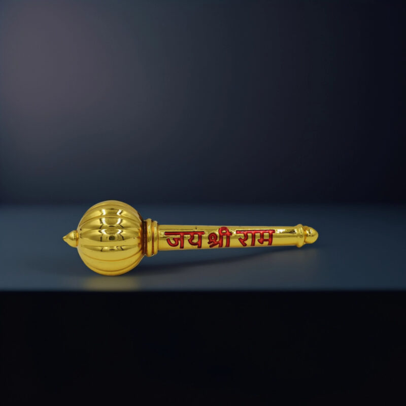 Hanuman Blessings Gold-Tone Gada