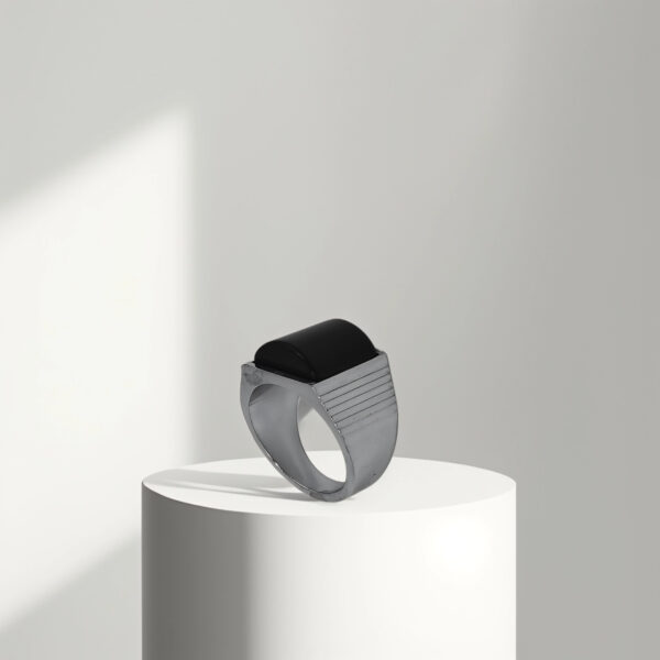 Shadow Signet Siver Ring