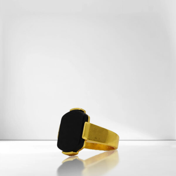Midnight Majesty Golden Ring