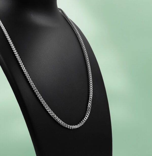 ViperSteel Braided Chain Necklace - Image 3